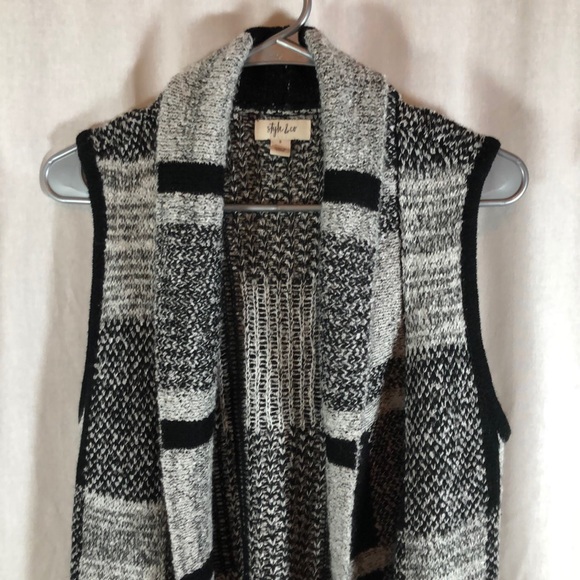 Style & Co Sleeveless Open Sweater size Small - Picture 3 of 8
